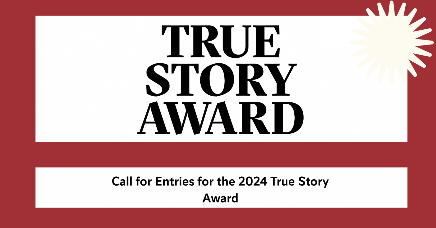 True Story Award 2024 абвяшчае прыём заявак