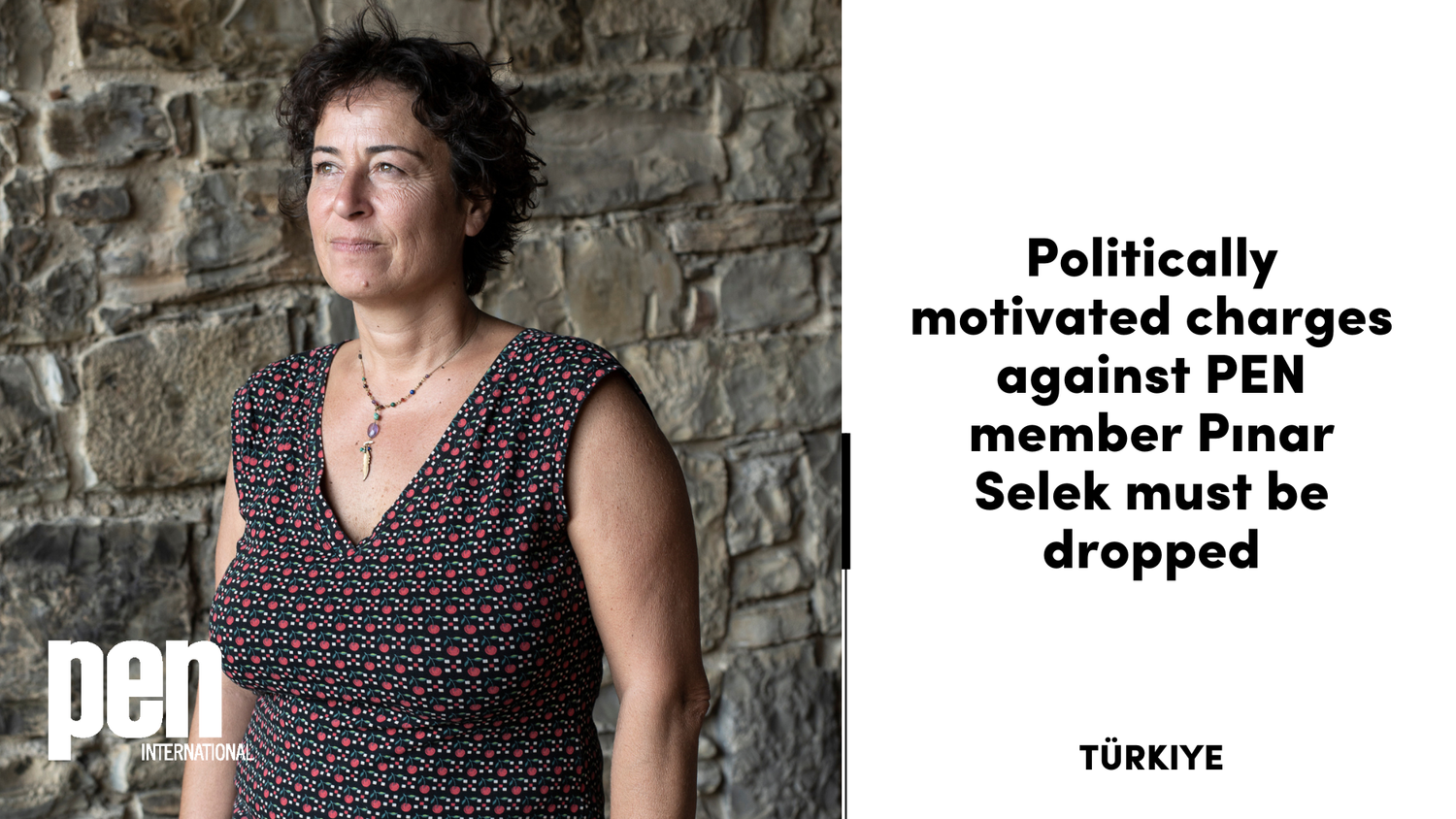 Türkiye: Politically motivated charges against PEN member Pınar Selek must be dropped